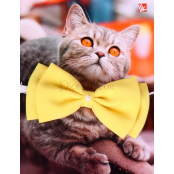Свадебная бабочка «Желтая» для кошек и собак