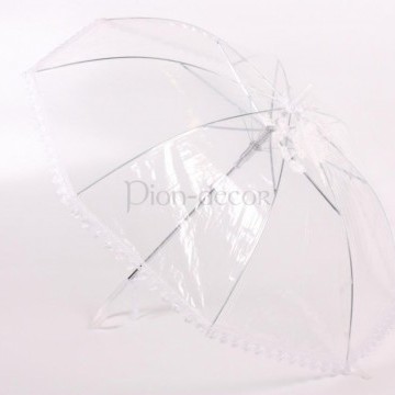 Оригинальный прозрачный зонт