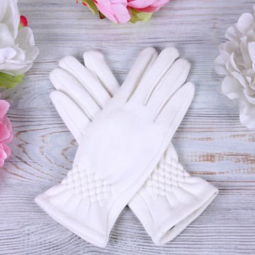 Теплые перчатки для невесты "Зимушка"