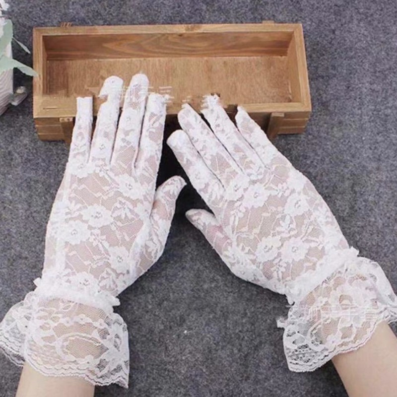 Перчатки для невесты "Кружевные"