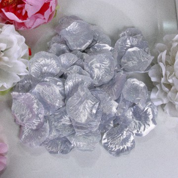 Серебряные лепестки роз (300 шт.)