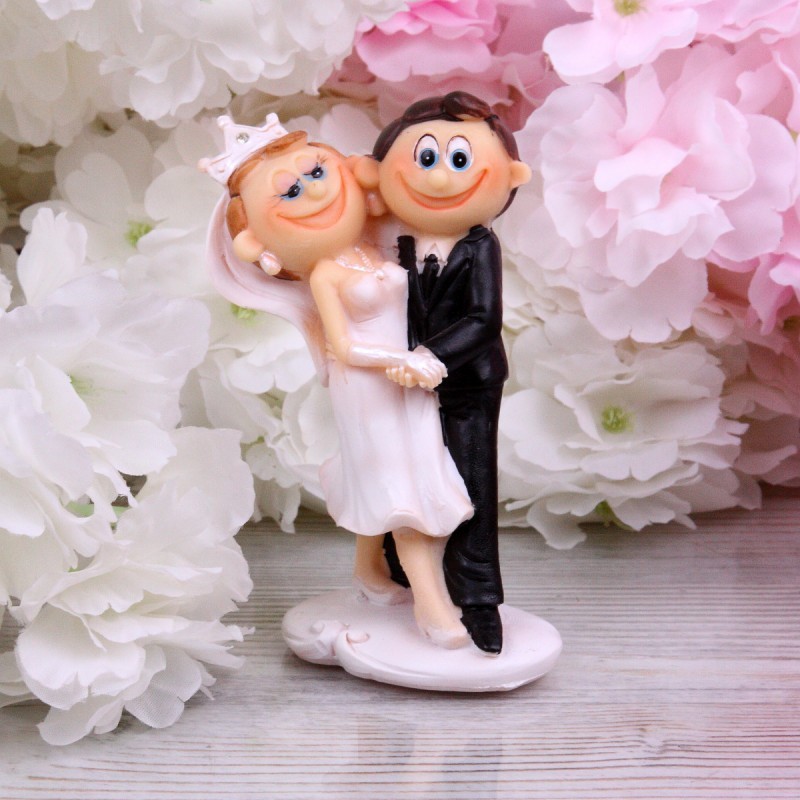 Фигурка на свадебный торт «Жених и невеста в танце»