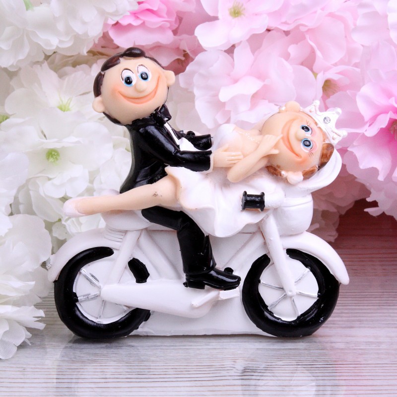 Фигурка на торт «Love is - на мотоцикле»