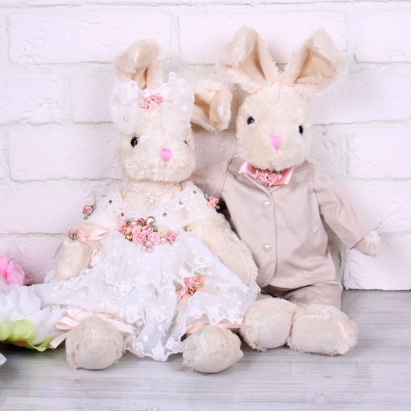 Свадебные зайчата-кролики