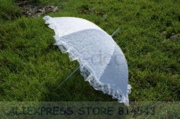 Кружевной зонт от дождя