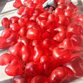 Воздушные шары-сердечки