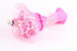 Дублер букета невесты розовый