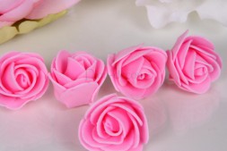 Розовые розочки для декора