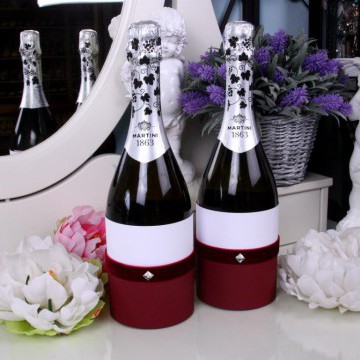 Комплект тубусов на свадебное шампанское «Passion»