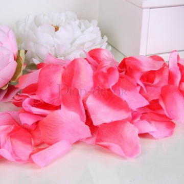 Лепестки роз (300 шт.) - фуксия-розовый