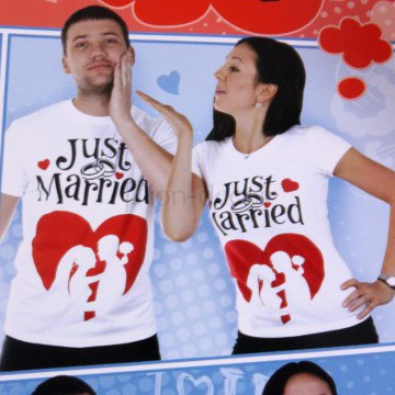 Футболка «Just Married»