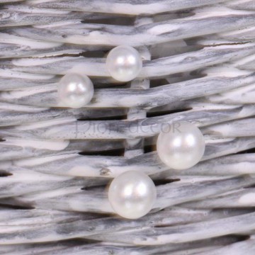 Серьги-гвоздики «la perla»