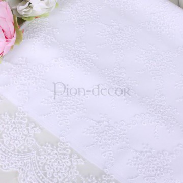 Свадебный рушник «Lace» белый