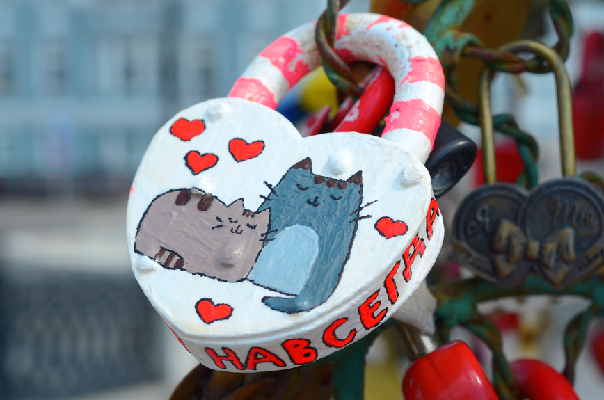 LoveLock Замки любви — полезные мелочи на свадьбу в Владивостоке