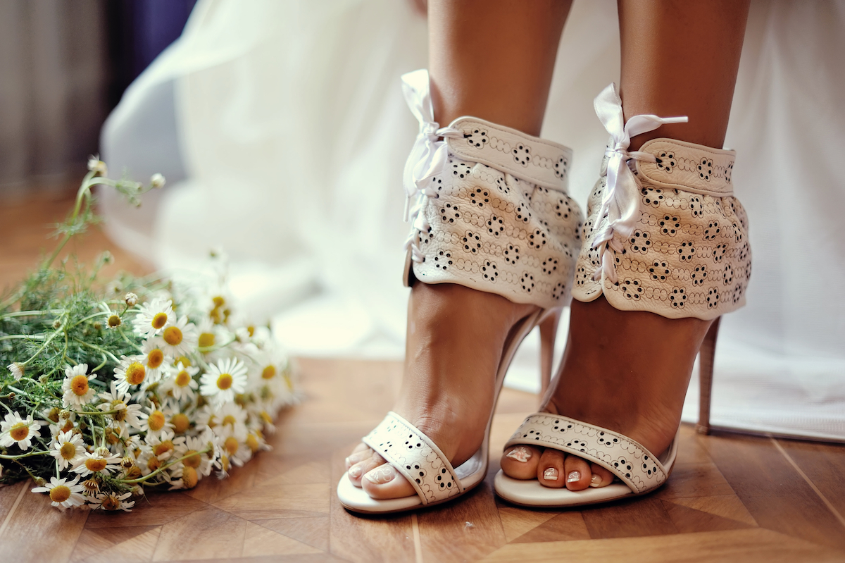 Стильной летней обуви для свадьбы-2016